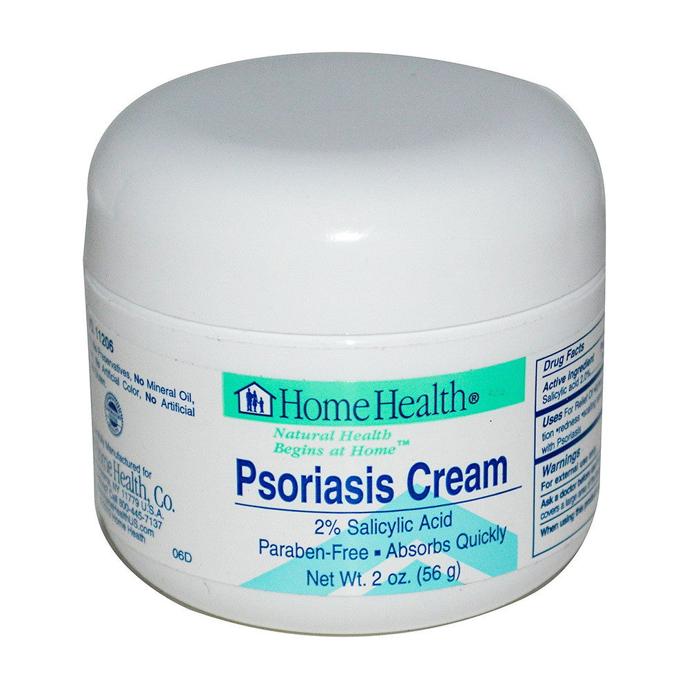 Home Health Psoriasis Cream, 2% Salicylic Acid - 2 Oz